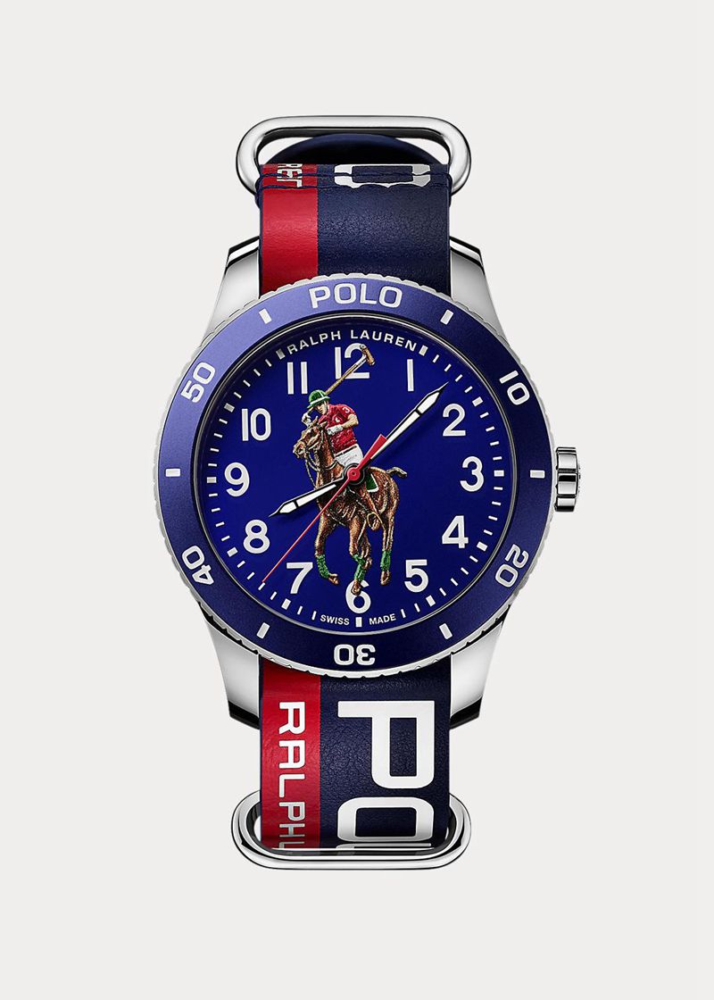 ポロ ラルフ ローレン 時計 メンズ 青 Polo Sport Watch Blue Dial LUCNK9362